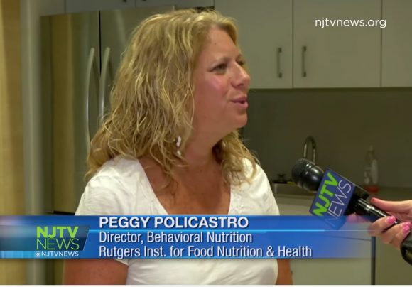 Peggy Policastro speaking to NJTV News about the obesity epidemic in New Jersey.