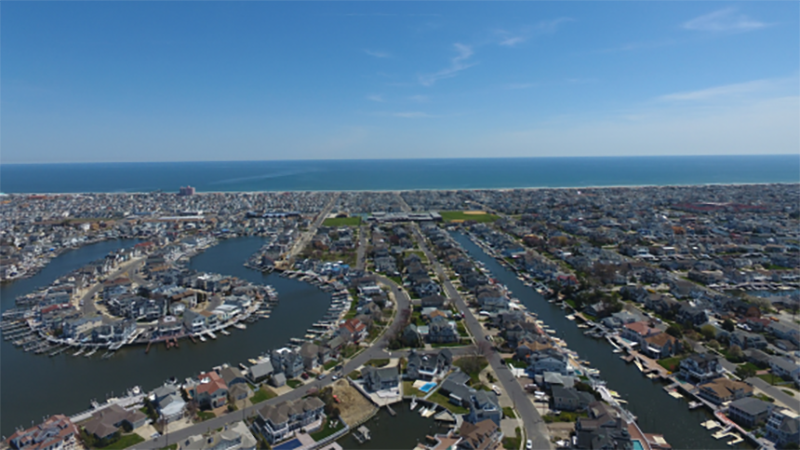 Aerial photo of Atlantic City