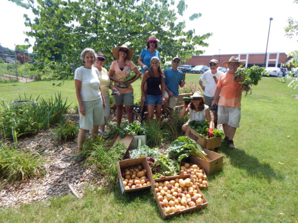 Rutgers Master Gardeners at Giving Garden Harvest, Monmouth County.