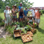 Rutgers Master Gardeners show off the fruits of their labor in 2016 at the Giving Garden Harvest in Monmouth County. Photo: Courtesy of Rutgers Master Gardeners.