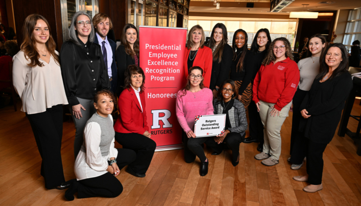 Cooperative Extension SNAP-Ed Team Wins Rutgers Outstanding Service Award