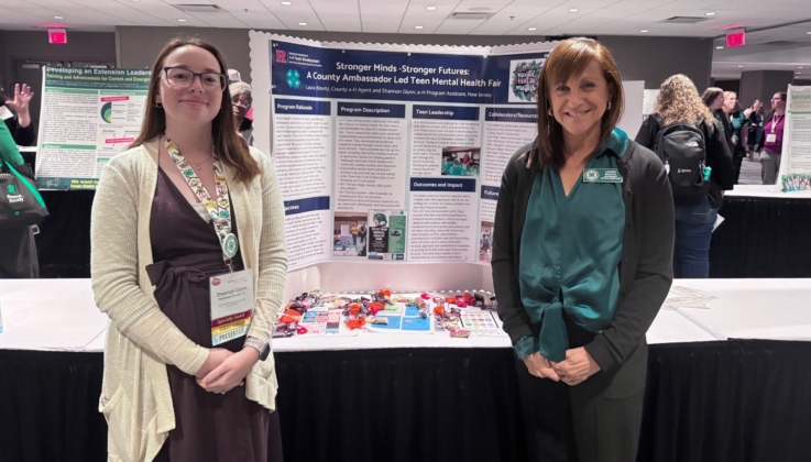 RCE 4-H Agents Recognized with National Awards at Annual Extension Banquet