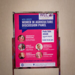 A poster about the Women in Agriculture Discussion Panel
