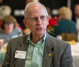 A portrait photo of Daniel Van Abs